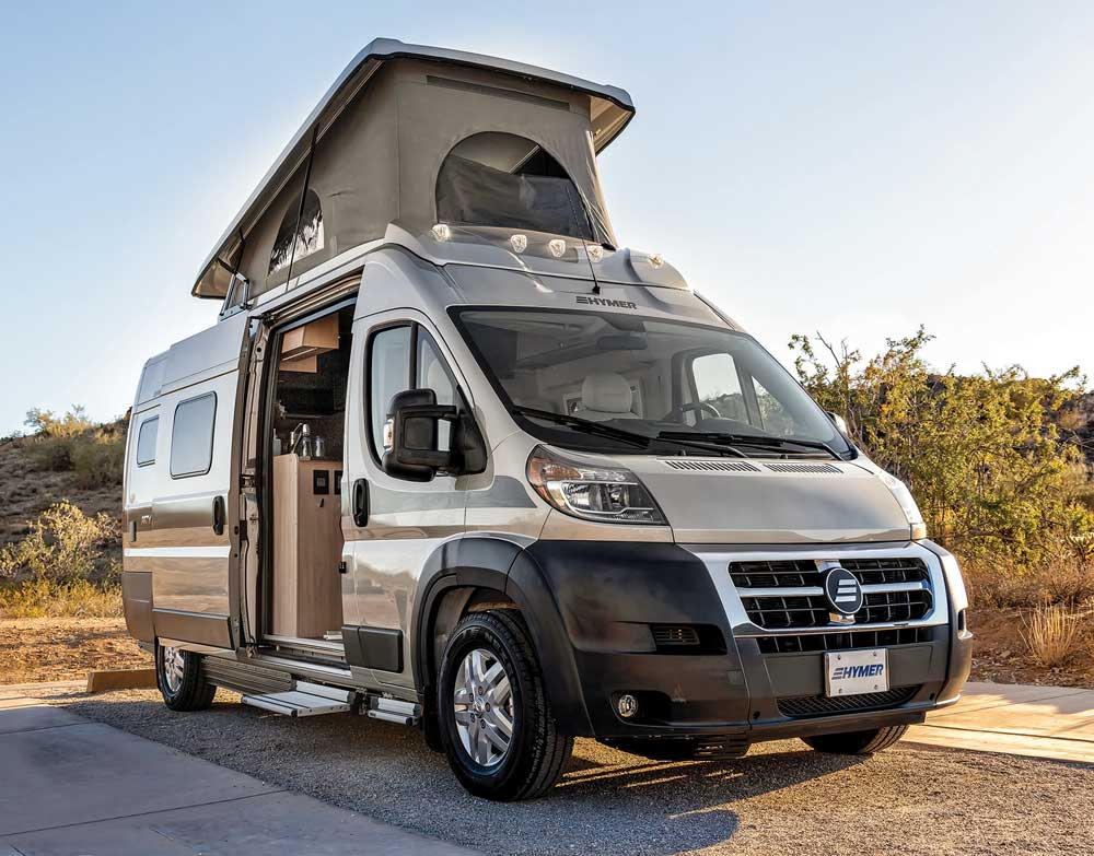 Picture of a Hymer Activ Dodge Promaster Class B RV Campervan
